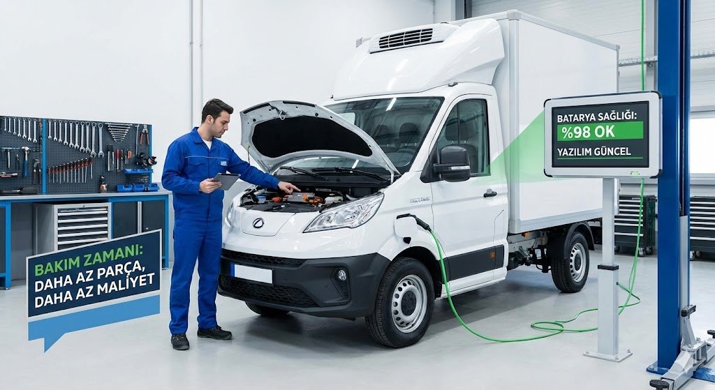 Elektrikli Kamyonet Bakım Maliyetleri: Servise Ne Zaman Gidilir?