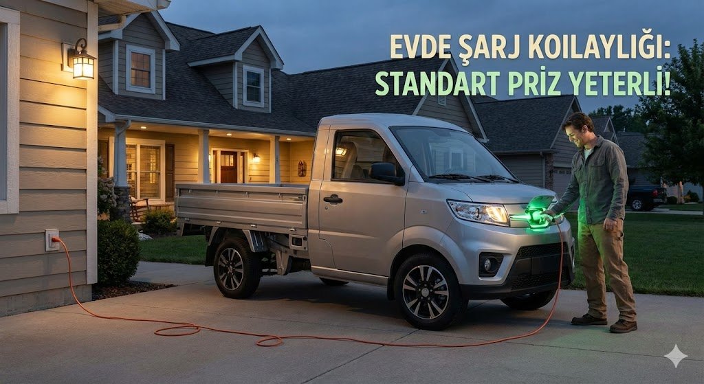 Elektrikli Kamyonet Nerede Şarj Edilir? İstasyon Aramaya Son