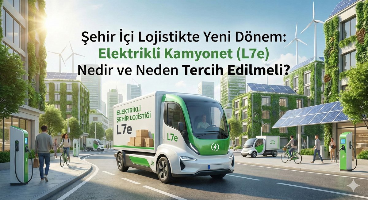 Şehir İçi Lojistikte Yeni Dönem: Elektrikli Kamyonet (L7e) Nedir ve Neden Tercih Edilmeli?