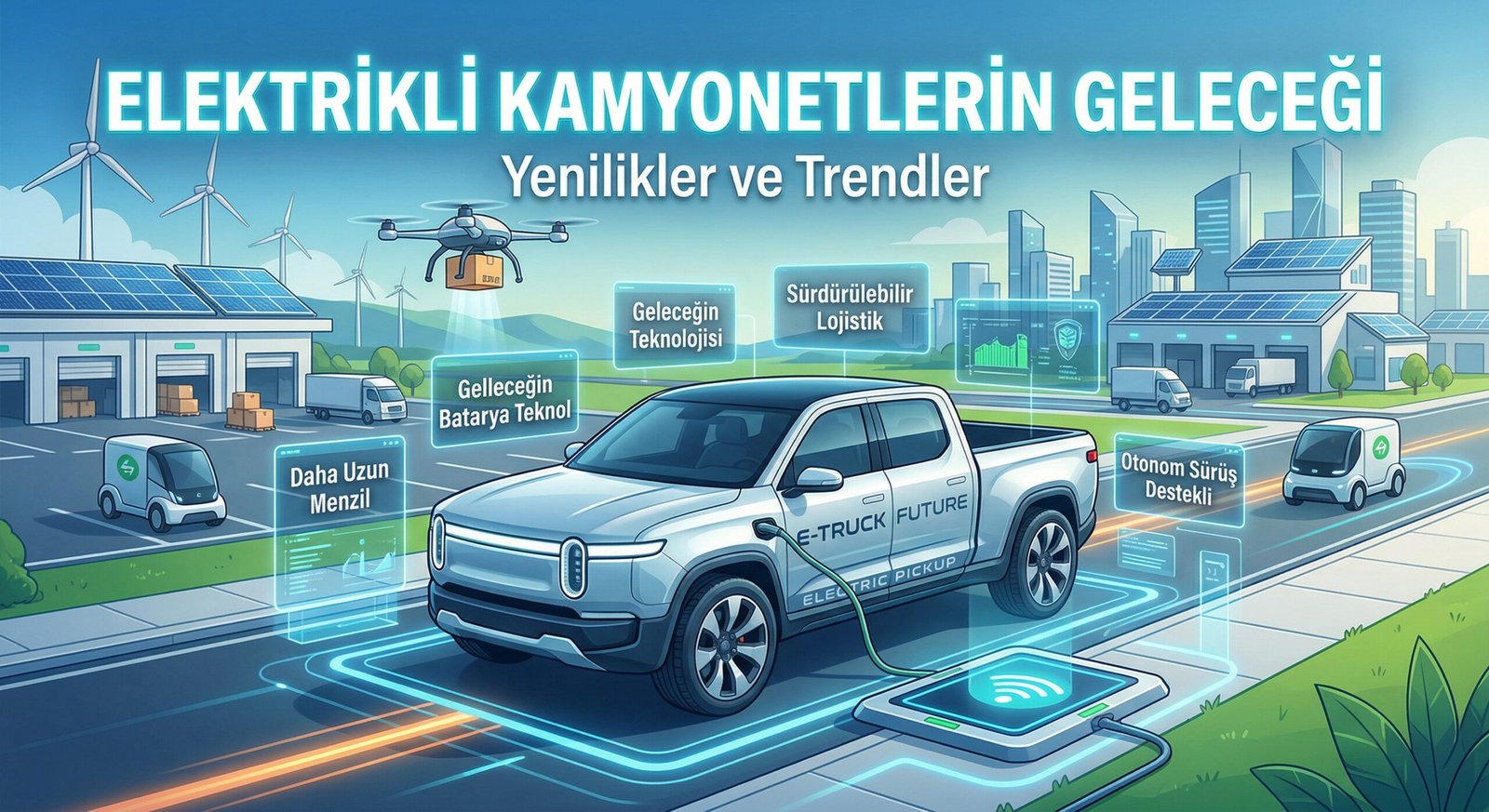 Elektrikli Kamyonetlerin Geleceği: Yenilikler ve Trendler